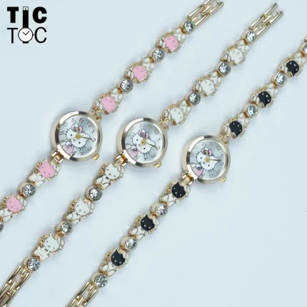 ساعت دخترانه طرح HELLO KITTY